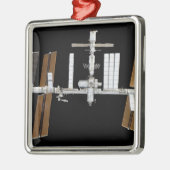 Internationaal ruimtestation 26 metalen ornament (Links)