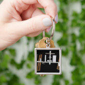 Internationaal ruimtestation 26 sleutelhanger (Hand)