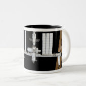 Internationaal ruimtestation 26 tweekleurige koffiemok (Voorkant rechts)