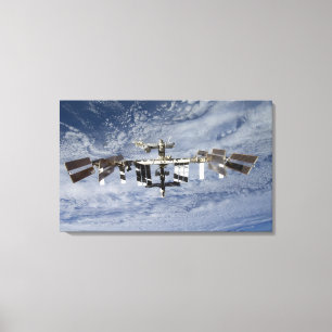 Internationaal ruimtestation 28 canvas afdruk