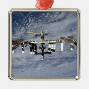 Internationaal ruimtestation 28 metalen ornament