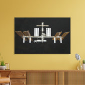 Internationaal Ruimtestation 2 Canvas Afdruk (Insitu (Woonkamer))