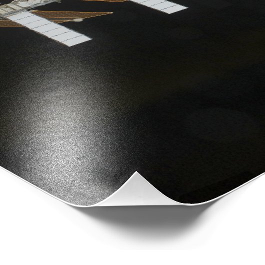 Internationaal Ruimtestation 2 Foto Afdruk (Hoek)