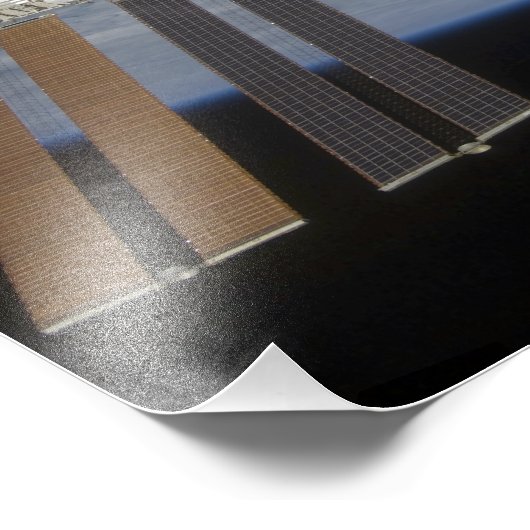 Internationaal Ruimtestation 2 Foto Afdruk (Hoek)