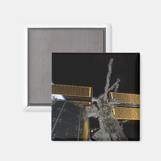 Internationaal Ruimtestation 2 Magneet (Voorkant / Achterkant)