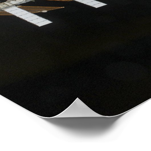 Internationaal Ruimtestation 2 Poster (Hoek)