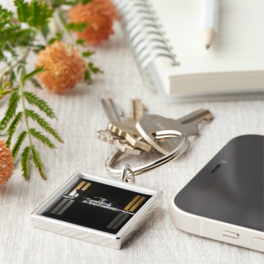 Internationaal Ruimtestation 2 Sleutelhanger (Zijkant)