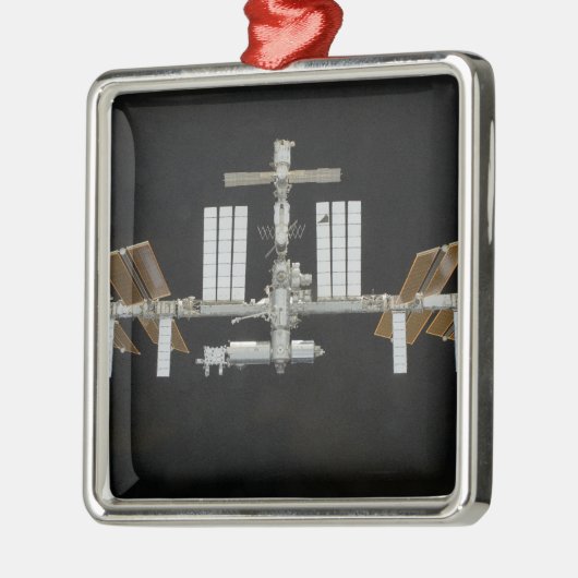 Internationaal ruimtestation 3 metalen ornament (Links)
