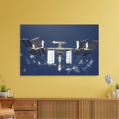 Internationaal Ruimtestation 4 Canvas Afdruk (Insitu (Woonkamer))