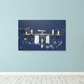 Internationaal Ruimtestation 4 Canvas Afdruk (Insitu (Houten vloer))