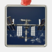 Internationaal Ruimtestation 4 Metalen Ornament (Voorkant)