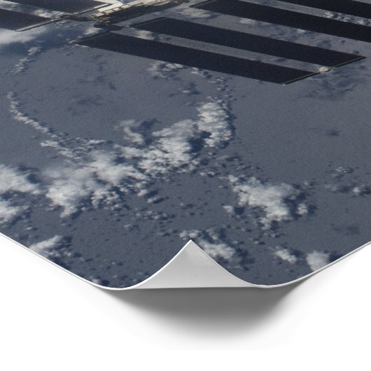 Internationaal Ruimtestation 4 Poster (Hoek)