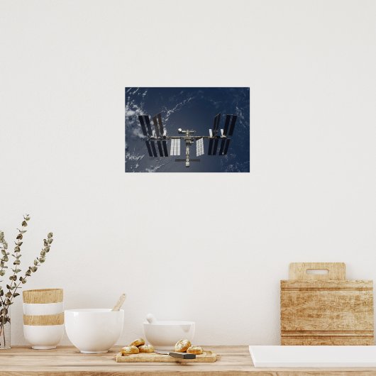 Internationaal Ruimtestation 4 Poster (Keuken)