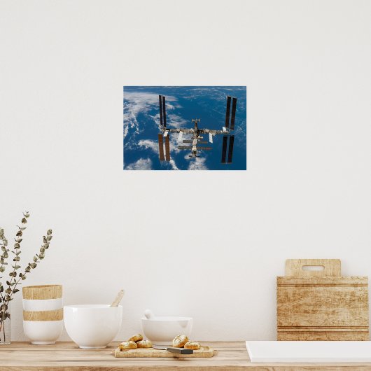 Internationaal ruimtestation 4 poster (Keuken)