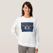 Internationaal Ruimtestation 4 T-shirt (Voorkant volledig)