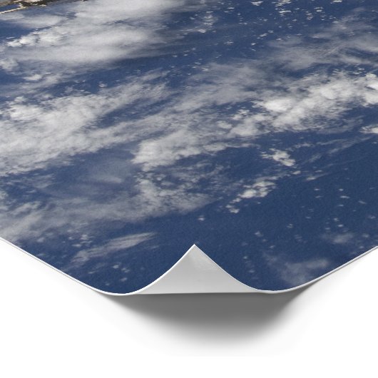 Internationaal Ruimtestation 5 Poster (Hoek)