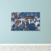 Internationaal Ruimtestation 6 Canvas Afdruk (Insitu (Houten vloer))