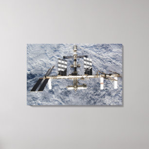 Internationaal Ruimtestation 6 Canvas Afdruk