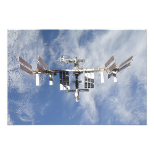 Internationaal Ruimtestation 6 Foto Afdruk