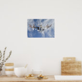 Internationaal Ruimtestation 6 Poster (Keuken)