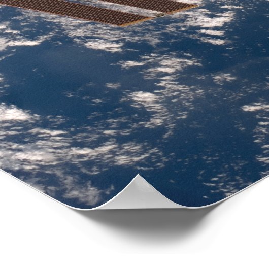 Internationaal Ruimtestation 6 Poster (Hoek)