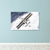 Internationaal Ruimtestation 7 Canvas Afdruk (Insitu (Houten vloer))