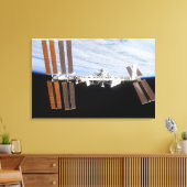 Internationaal ruimtestation 8 canvas afdruk (Insitu (Woonkamer))