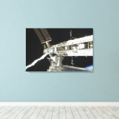 Internationaal ruimtestation 8 canvas afdruk (Insitu (Houten vloer))