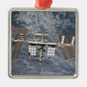 Internationaal Ruimtestation 8 Metalen Ornament (Voorkant)