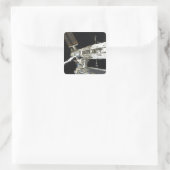 Internationaal ruimtestation 8 vierkante sticker (Tas)