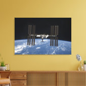 Internationaal Ruimtestation 9 Canvas Afdruk (Insitu (Woonkamer))