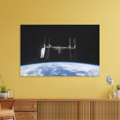 Internationaal ruimtestation 9 canvas afdruk (Insitu (Woonkamer))