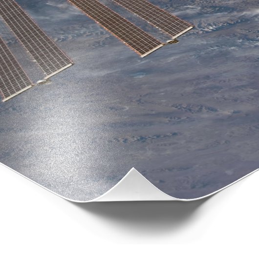 Internationaal Ruimtestation 9 Foto Afdruk (Hoek)