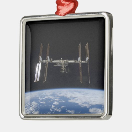 Internationaal ruimtestation 9 metalen ornament (Links)
