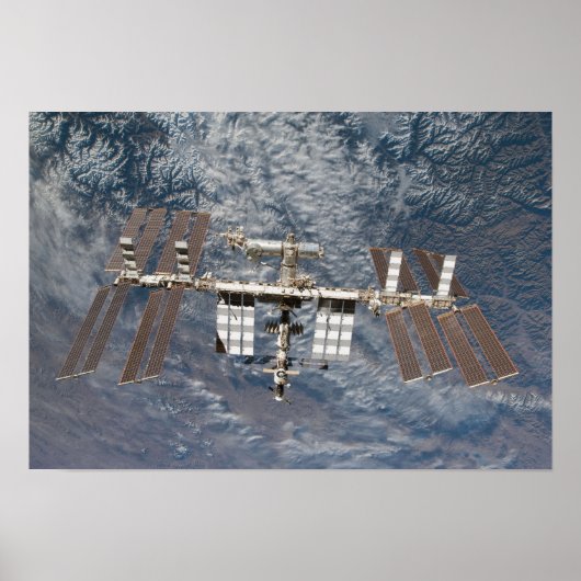 Internationaal Ruimtestation 9 Poster (Voorkant)