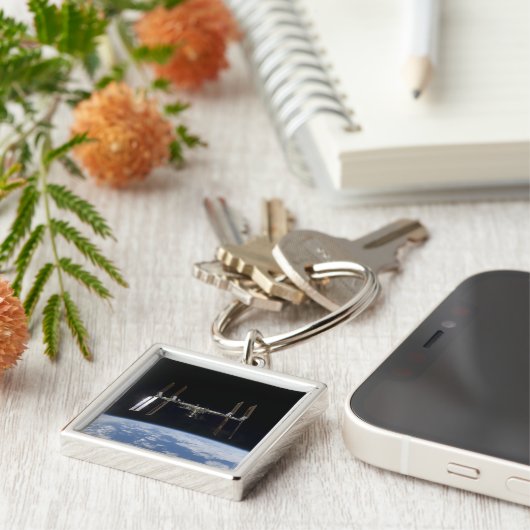 Internationaal ruimtestation 9 sleutelhanger (Zijkant)