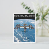 Internationaal ruimtestation briefkaart (Staand voorkant)