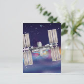 Internationaal ruimtestation briefkaart (Staand voorkant)