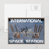 Internationaal ruimtestation briefkaart (Voorkant / Achterkant)