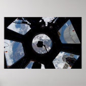 Internationaal ruimtestation Cupola Poster (Voorkant)