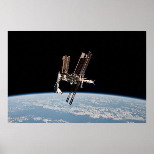 Internationaal ruimtestation Cupola Poster (Voorkant)