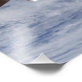 Internationaal ruimtestation foto afdruk (Hoek)