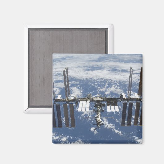 Internationaal ruimtestation in baan 2 magneet (Voorkant / Achterkant)