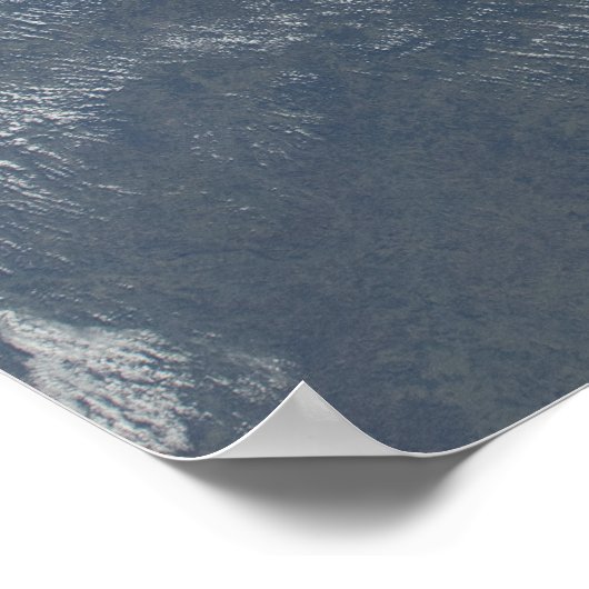 Internationaal ruimtestation in baan 3 poster (Hoek)