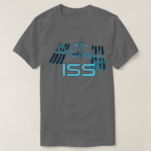 Internationaal ruimtestation ISS 13 T-shirt (Design voorkant)
