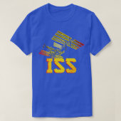 Internationaal ruimtestation ISS 14 T-shirt (Design voorkant)