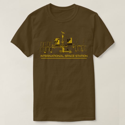 Internationaal ruimtestation ISS 17 T-shirt (Design voorkant)