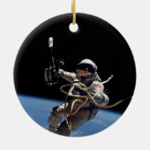 Internationaal Ruimtestation ISS 20e Jubileum Keramisch Ornament (Achterkant)