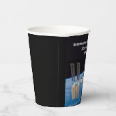 Internationaal Ruimtestation ISS 20e Jubileum Papieren Bekers (Rechts)