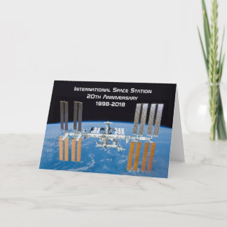 Internationaal ruimtestation ISS 20ste verjaardag Kaart